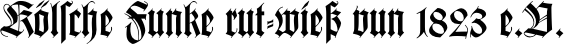 K�lsche Funke rut-wie� vun 1823